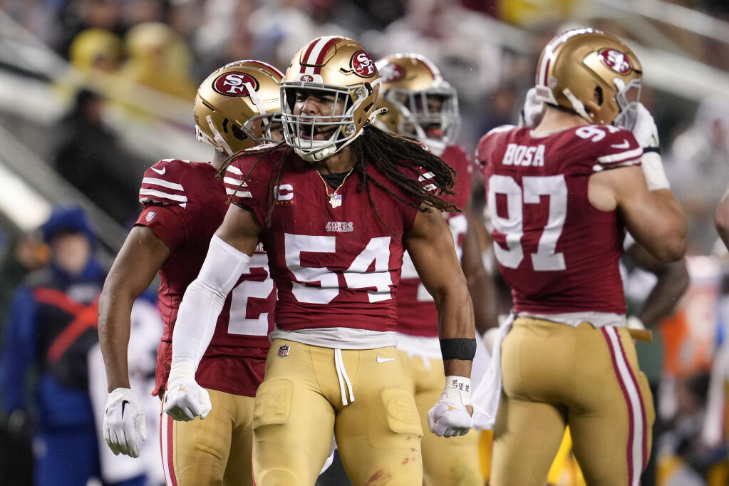 49ers star linebacker Fred Warner to speak in Sonoma