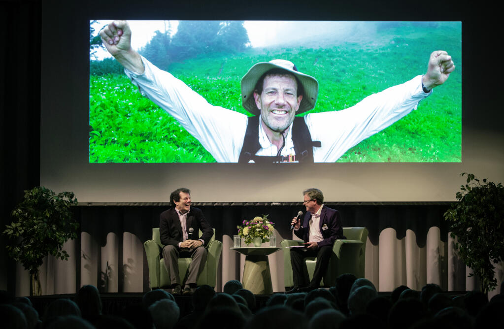 Speaking in Sonoma, Nicholas Kristof urges receptivity, positivity to address America’s current challenges