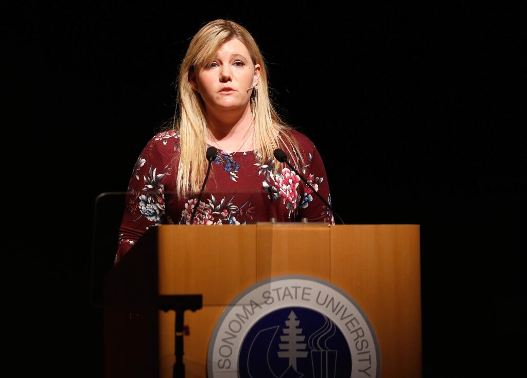 Abduction survivor Jaycee Dugard at next Sonoma Speaker Series event