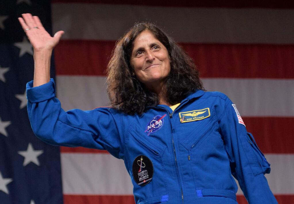 Astronaut Suni Williams will tell Sonoma about her NASA career, space travel and her next destination
