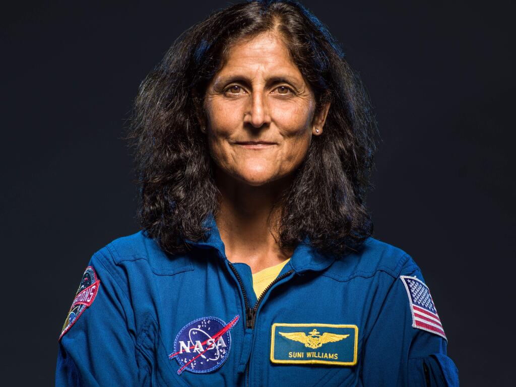 Astronaut Sunita Williams aims for Sonoma Speaker Series