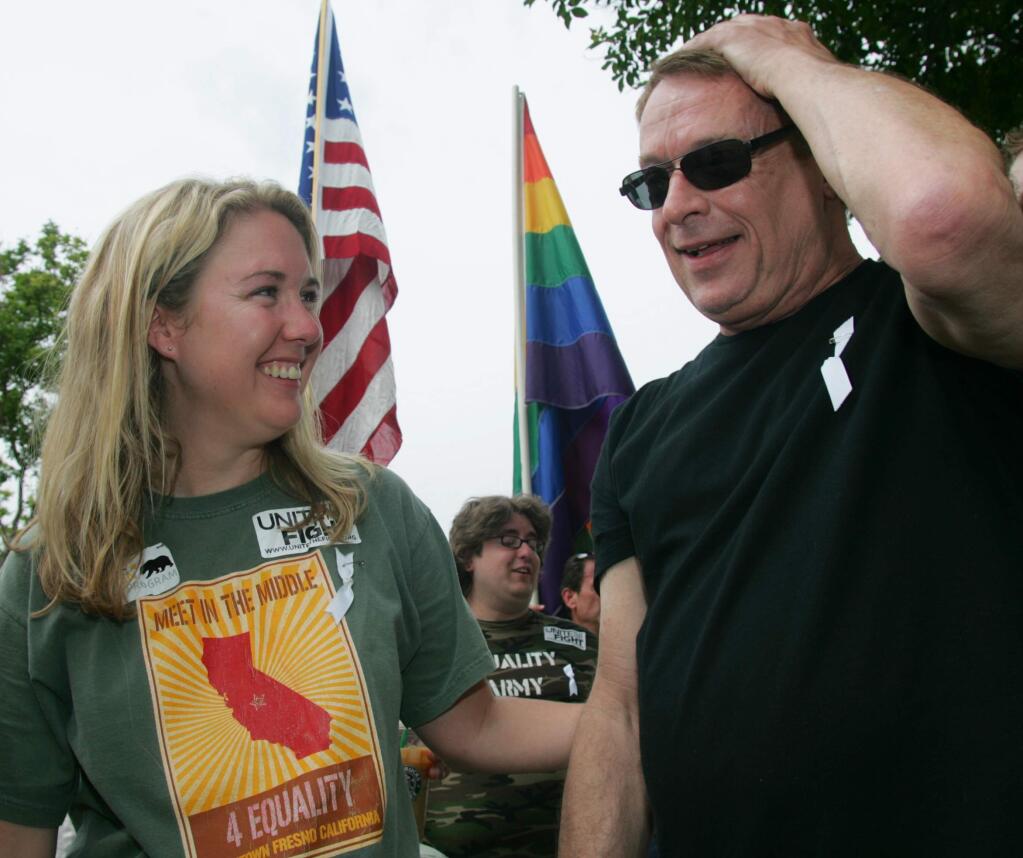 Gay activist Cleve Jones speaks his mind in Sonoma Oct.