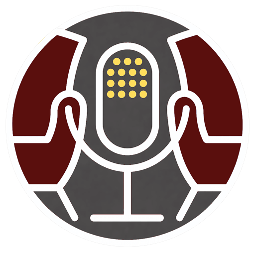 MAROON CHAIR WITH GOLD MIC DOTS 512x